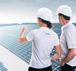 ELWA Power to Heat Photovoltaikanlage