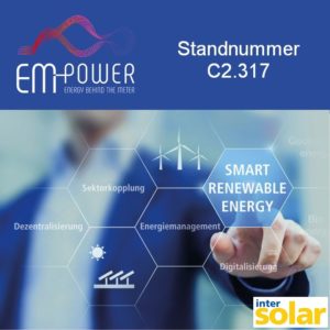 Logo Messe EM-Power und intersolar